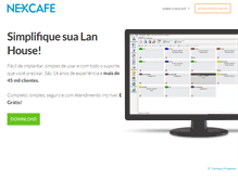Tablet Screenshot of nexcafe.com.br